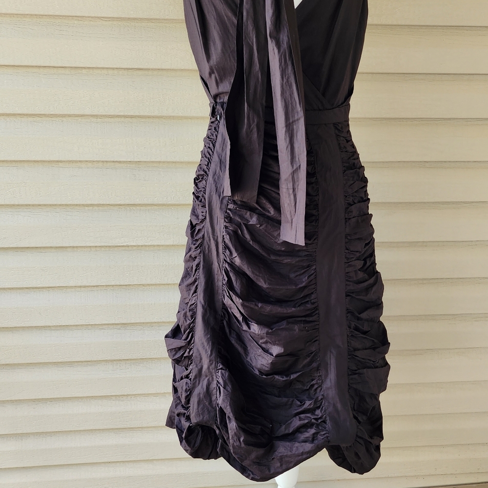 Marc Jacobs plunge neckline midi dress size 6 - Picture 8 of 14